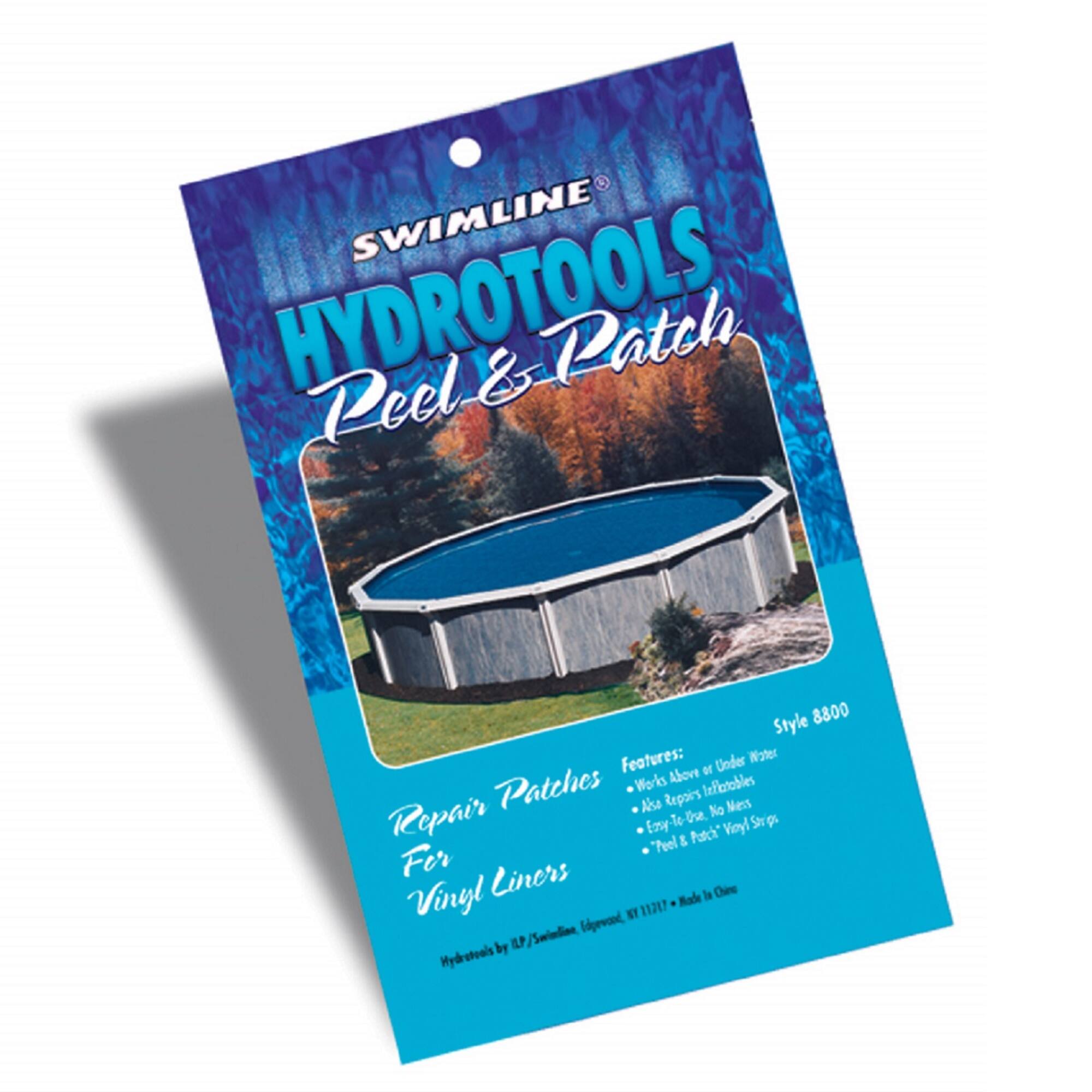 Swim Central 5-Piece Clear Peel & Patch Tear-Aid Swimming Pool Vinyl Repair Kit